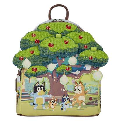 Bluey's Backyard Light-Up Mini Backpack front