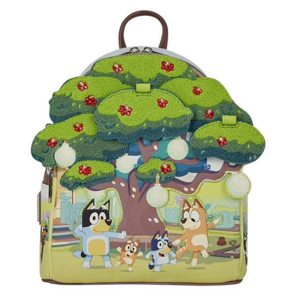 Bluey's Backyard Light-Up Mini Backpack front