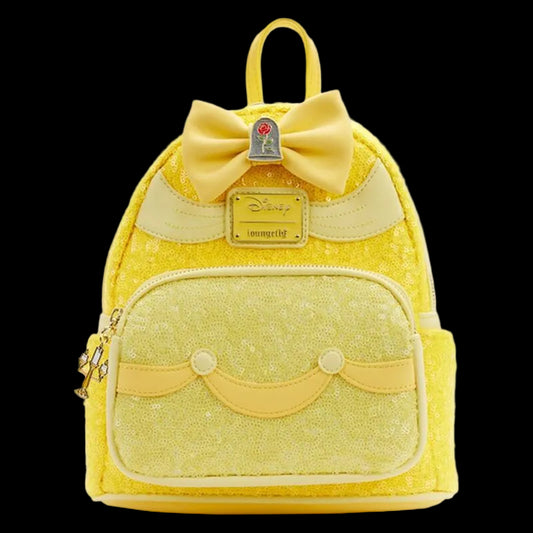 Beauty and the Beast Belle Sequin Series Cosplay Mini Backpack Exclusive