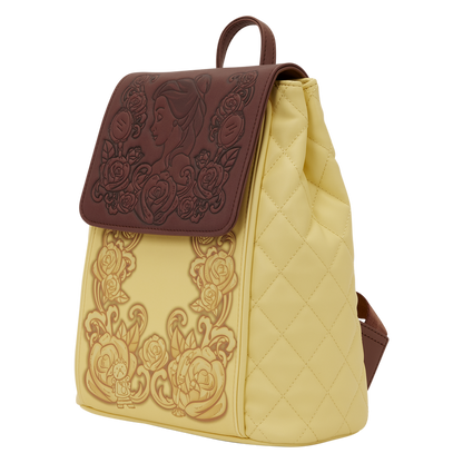 Beauty and the Beast Princess Belle Quilted Bucket Mini Backpack