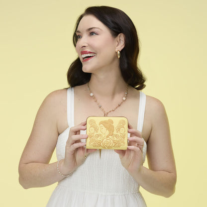 Beauty and the Beast Princess Belle Zip Around Wallet