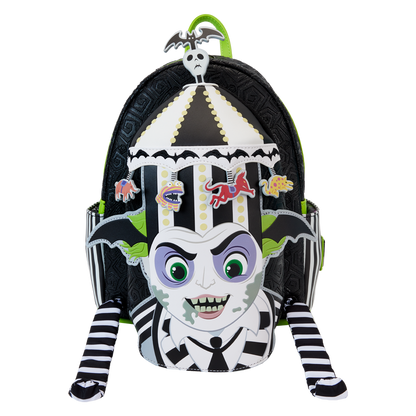 Loungefly Beetlejuice Carousel Hat Light Up Cosplay Mini Backpack
