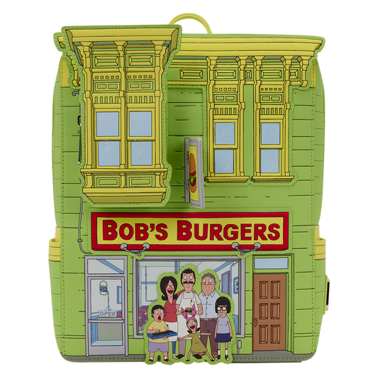 Loungefly Bob's Burgers Restaurant Mini Backpack