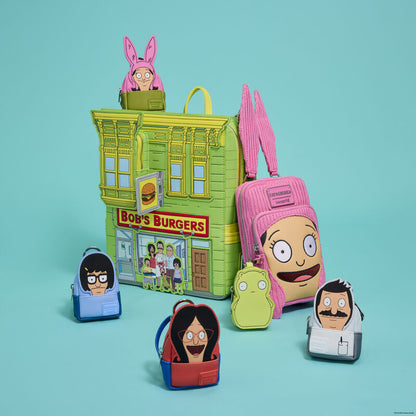Loungefly Bob's Burgers Cosplay Mystery Mini Backpack Keychain Charm