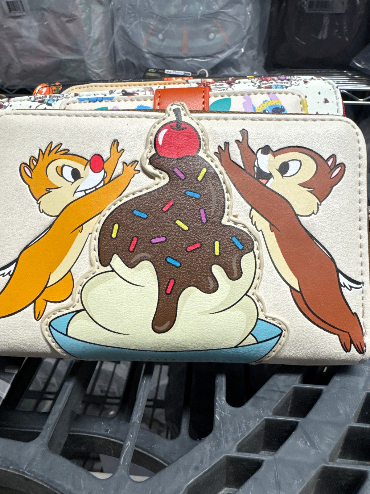 Chip 'n Dale Cherry on Top Sweet Treats Zip-Around Wallet - alternate view 5
