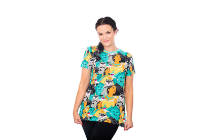 CakeWorthy Disney Pocahontas All Over Print T-Shirt