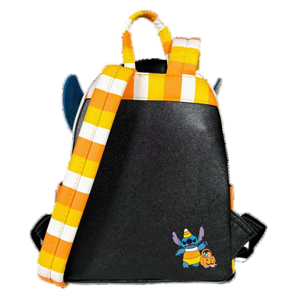 Backpack with cartoon character design on a white background