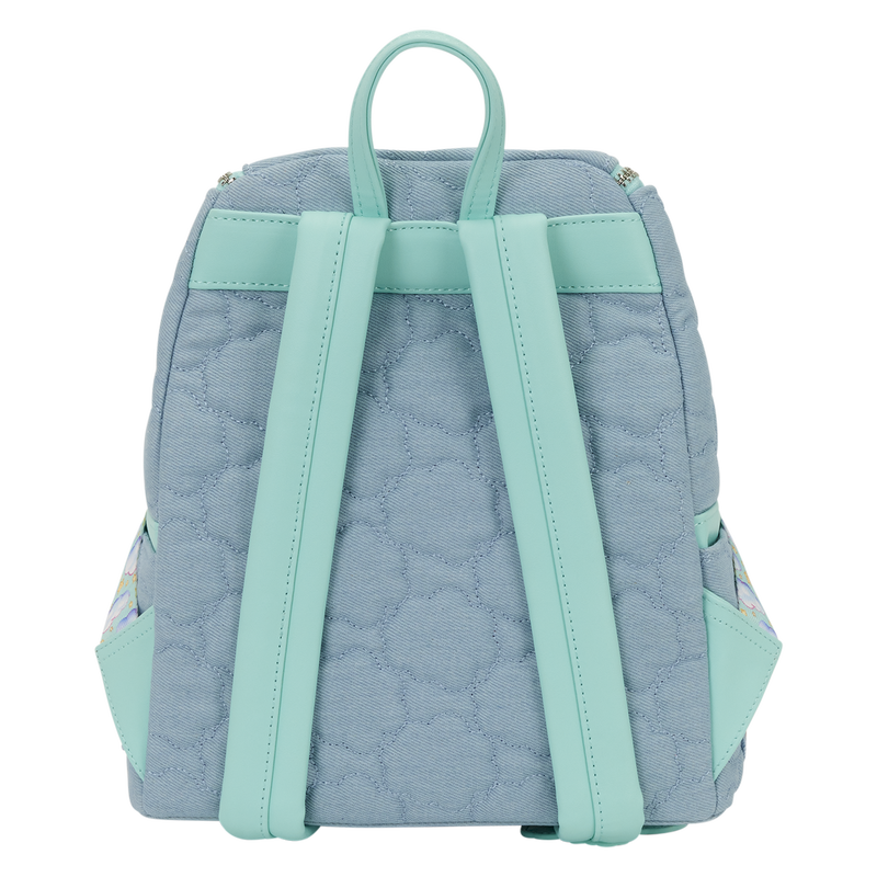 Loungefly Care Bears x Sesame Street Denim Mini Backpack with Star Coin Bag