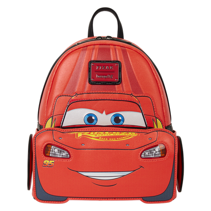 Lightning McQueen Cosplay Light-Up Mini Backpack Loungefly Disney Pixar Cars 20th Anniversary