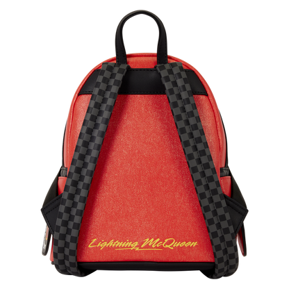 Lightning McQueen Cosplay Light-Up Mini Backpack Loungefly Disney Pixar Cars 20th Anniversary
