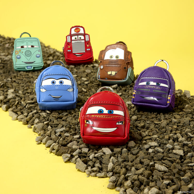 Cars 20th Anniversary Mystery Mini Backpack Keychain Charm Loungefly Disney Pixar