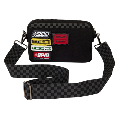Cars 20th Anniversary Piston Cup Sling Crossbody Bag Loungefly Disney Pixar