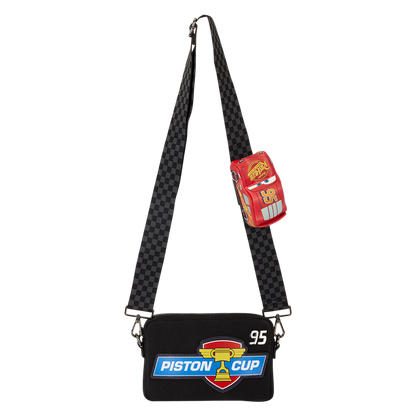 Cars 20th Anniversary Piston Cup Sling Crossbody Bag Loungefly Disney Pixar
