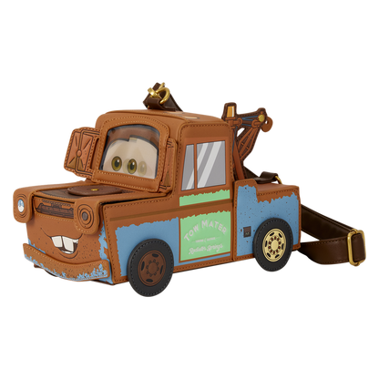 Tow Mater Figural Crossbody Bag Loungefly Disney Pixar Cars 20th Anniversary