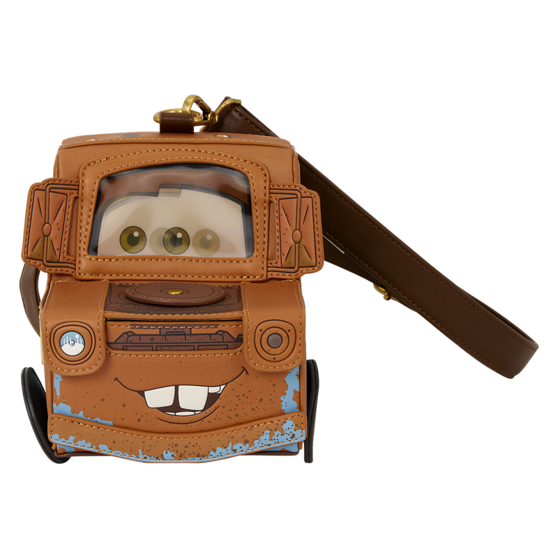 Tow Mater Figural Crossbody Bag Loungefly Disney Pixar Cars 20th Anniversary