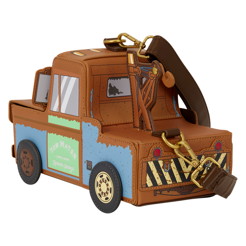 Tow Mater Figural Crossbody Bag Loungefly Disney Pixar Cars 20th Anniversary