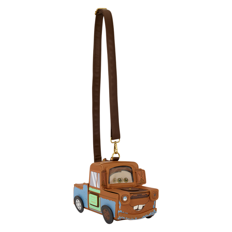 Tow Mater Figural Crossbody Bag Loungefly Disney Pixar Cars 20th Anniversary