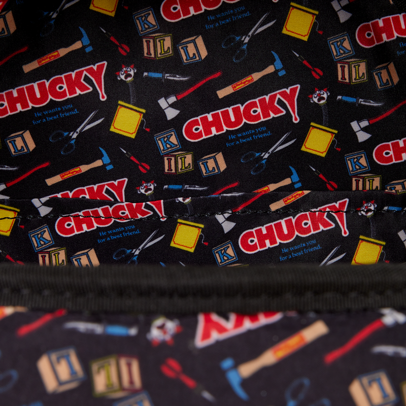Chucky Pop-Up Clown Cosplay Mini Backpack
