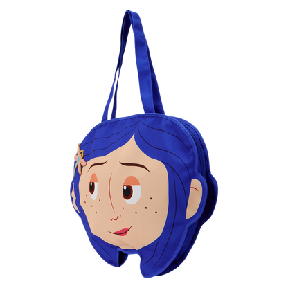 Coraline Cosplay Canvas Tote Bag