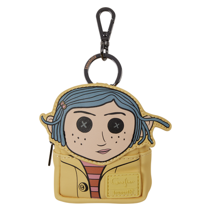 Coraline Cosplay Mystery Mini Backpack Keychain Charm Loungefly