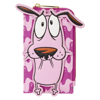 Courage the Cowardly Dog Zip Around Card Holder Loungefly Cartoon Network