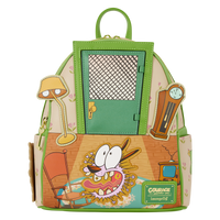 Courage the Cowardly Dog Lenticular Mini Backpack Loungefly Cartoon Network
