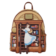 Beast Belle Book Shop D23 Exclusive Mini Backpack Loungefly Disney Beauty and the