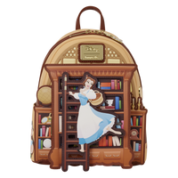 Beast Belle Book Shop D23 Exclusive Mini Backpack Loungefly Disney Beauty and the