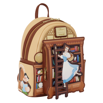 Beast Belle Book Shop D23 Exclusive Mini Backpack Loungefly Disney Beauty and the