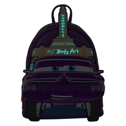 D23 Edition Cars Ramone Cosplay Glow Mini Backpack Loungefly