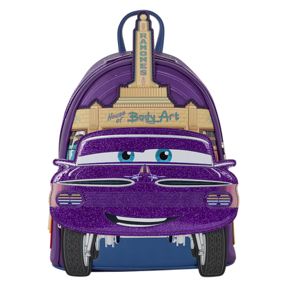 D23 Edition Cars Ramone Cosplay Glow Mini Backpack Loungefly
