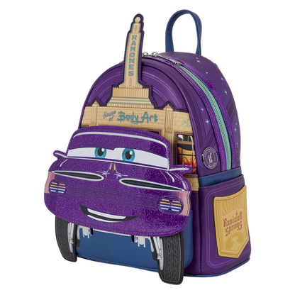 D23 Edition Cars Ramone Cosplay Glow Mini Backpack Loungefly