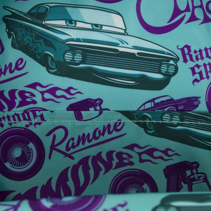 D23 Edition Cars Ramone Cosplay Glow Mini Backpack Loungefly