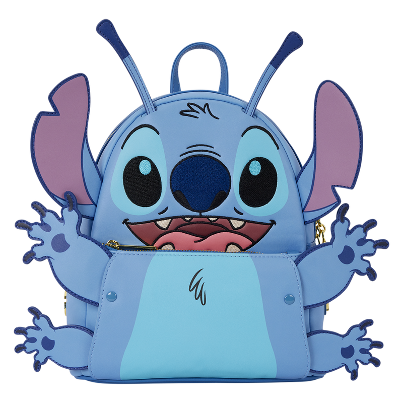 新品☆Stitch Shoppe by Loungefly ミニーワンピース Loungefly D23 Exclusive Lilo & Stitch Stitch 626 Cosplay Mini