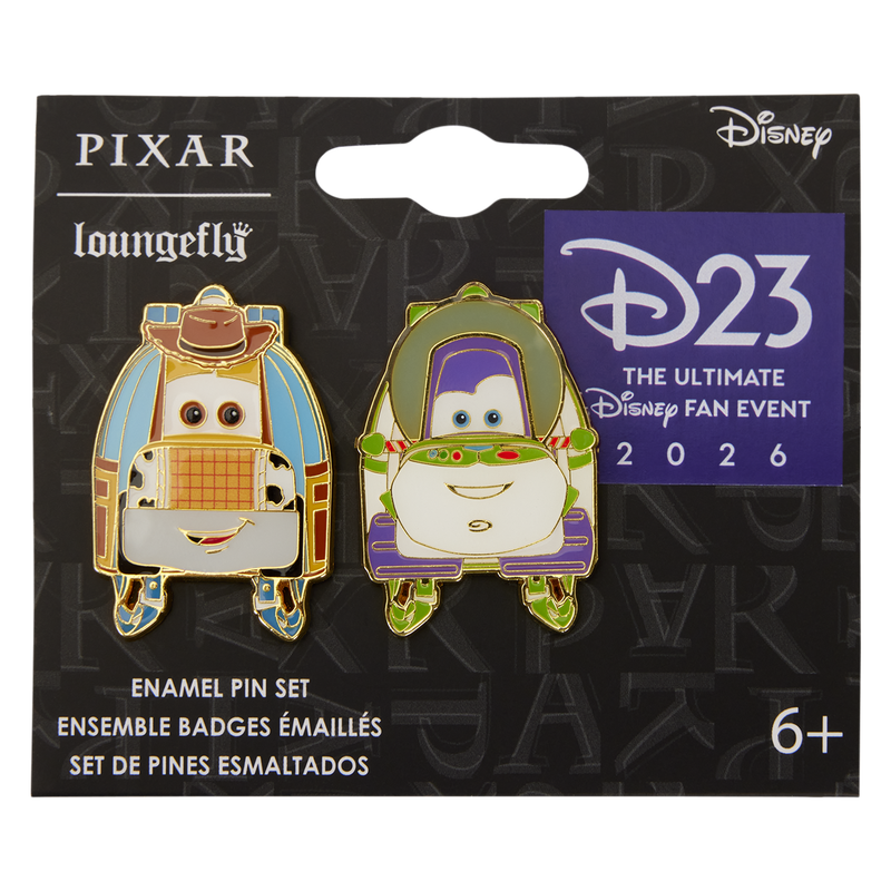 D23 Edition Toy Car Story 2-Pack Pin Set Loungefly