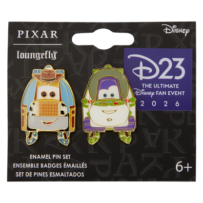 D23 Edition Toy Car Story 2-Pack Pin Set Loungefly