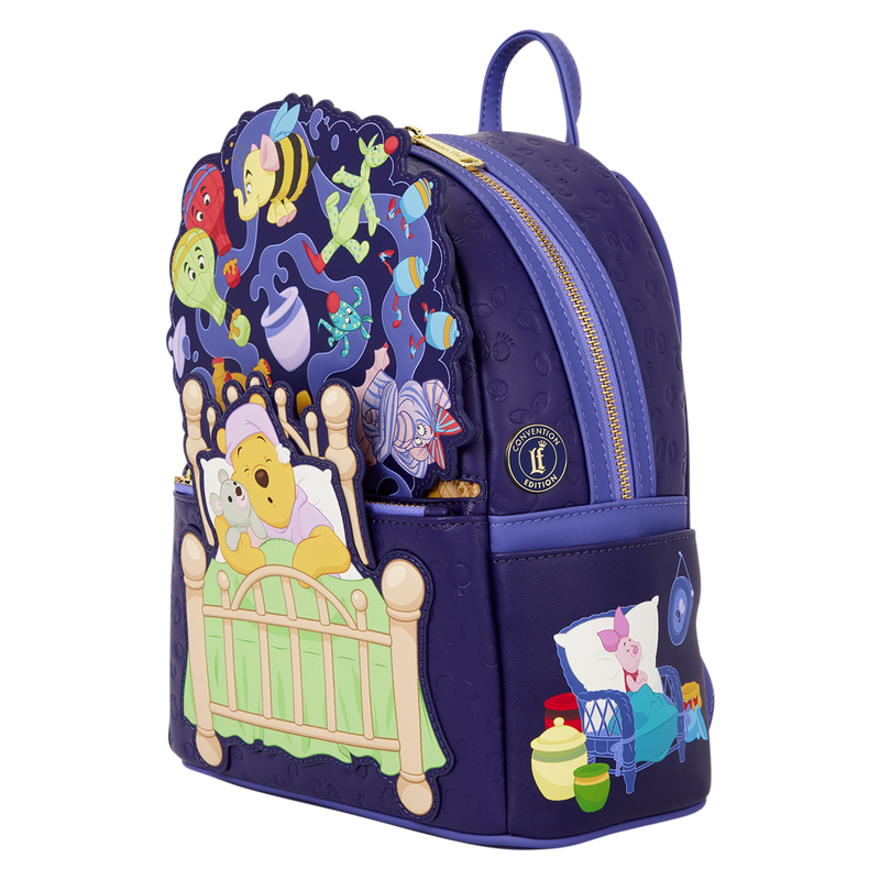 D23 Edition Winnie the Pooh Heffalumps & Woozles Mini Backpack Loungefly