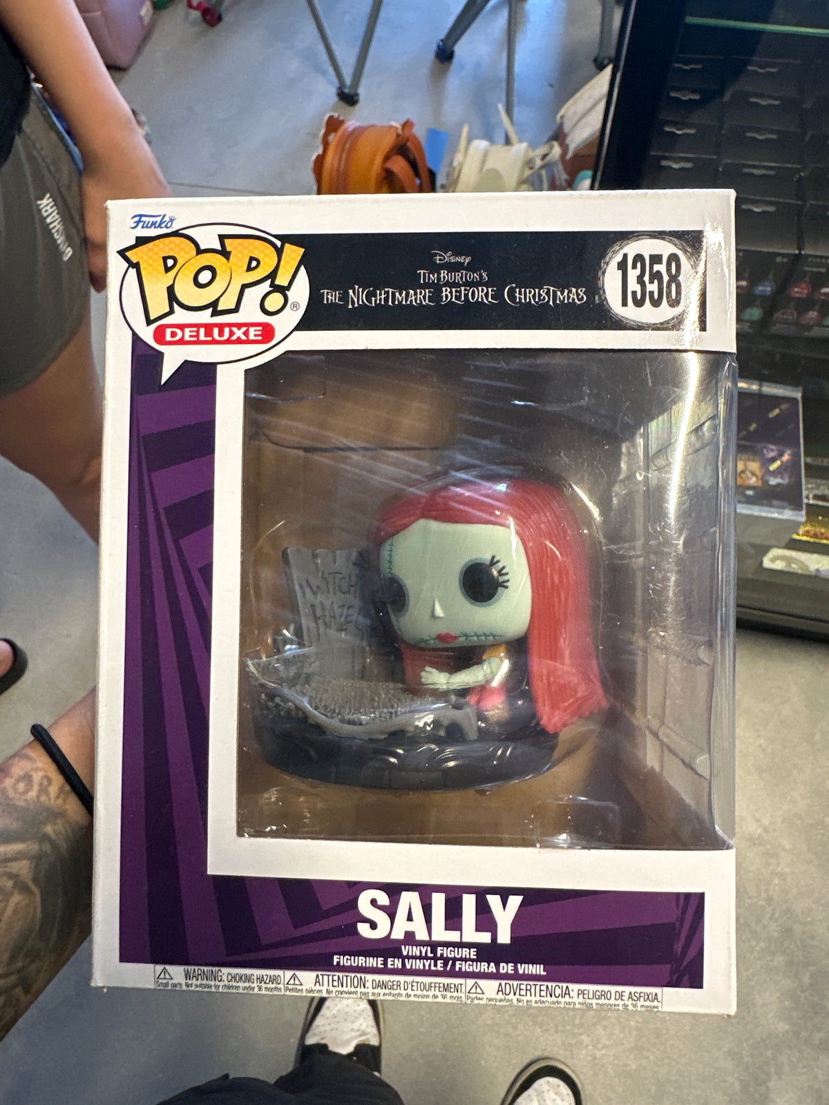 Nightmare Before Christmas Sally with Deadly Nightshade Deluxe Vinyl Figure