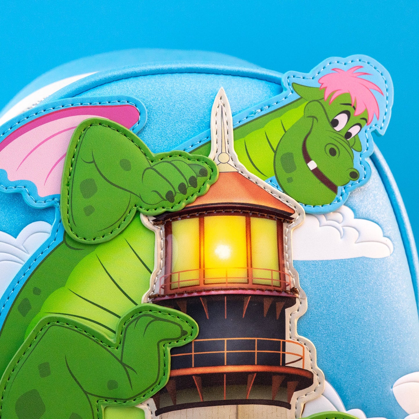 Pete's Dragon Elliott Lighthouse Mini Backpack Loungefly Disney