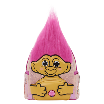 Classic Good Luck Trolls Iridescent Cosplay Mini Backpack front