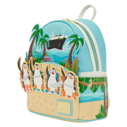 DreamWorks Madagascar Penguins Beach UV Reactive Mini Backpack
