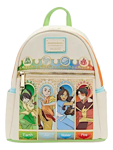 Loungefly Avatar The Last Airbender Team Avatar Mini Backpack NYCC 2022 Exclusive