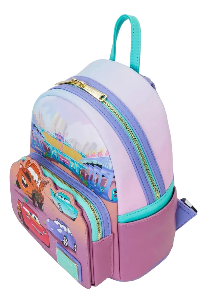 Cars Flo's V8 Café Mini Backpack Amazon Exclusive Loungefly Disney Pixar