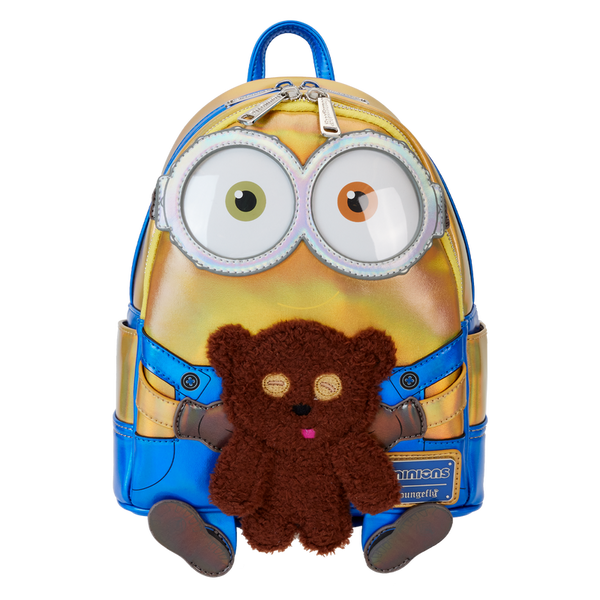Minions Bob Iridescent Cosplay Mini Backpack Loungefly Despicable Me