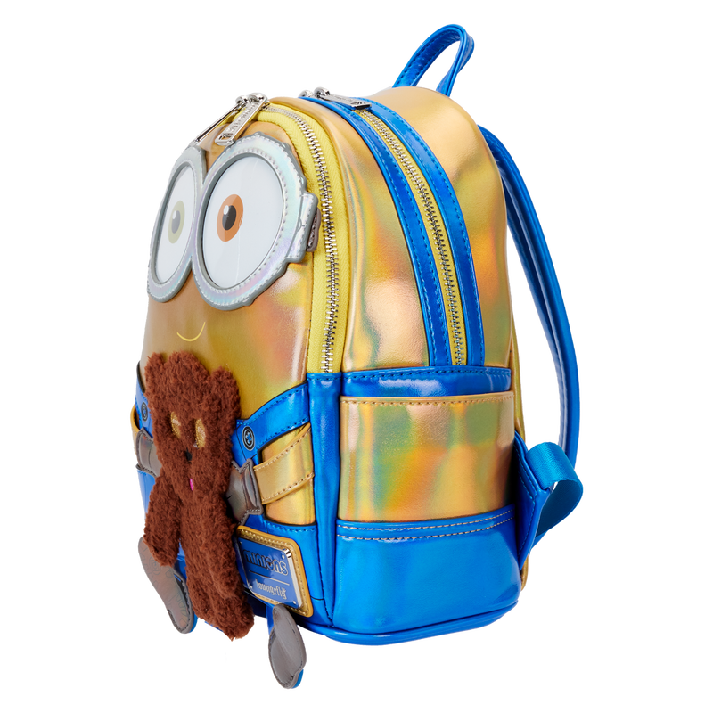 Minions Bob Iridescent Cosplay Mini Backpack Loungefly Despicable Me