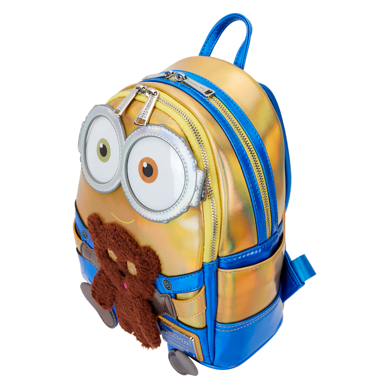 Minions Bob Iridescent Cosplay Mini Backpack Loungefly Despicable Me