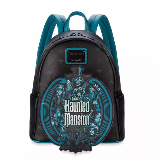 The Haunted Mansion Glow in the Dark Loungefly Mini Backpack