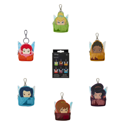Disney Fairies Cosplay Mystery Mini Backpack Keychain Charm