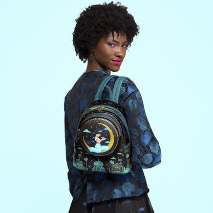 Aladdin Jasmine Moonlit Glitter Mini Backpack