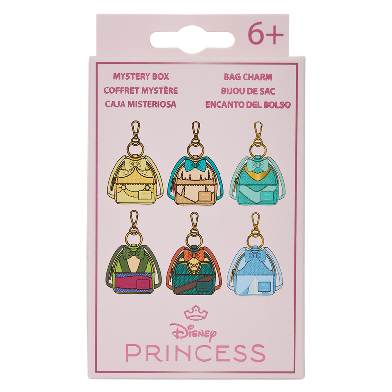 Princess Sequin Cosplay Mystery Mini Backpack Keychain Charm Wave 2 Exclusive
